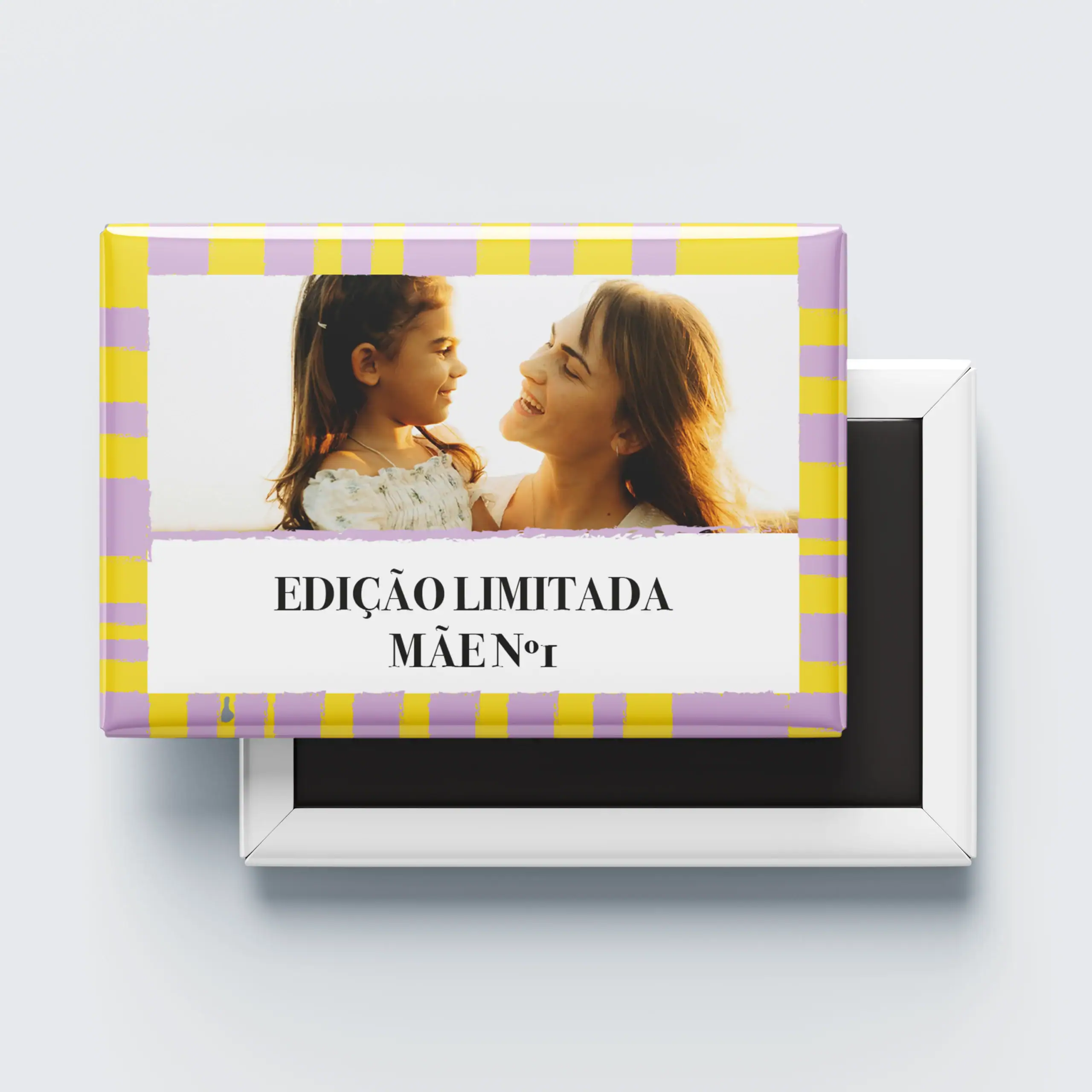 ImanEdiçãoMãe_01 1. Caixa de sorteio personalizada para mães com foto e mensagem especial.