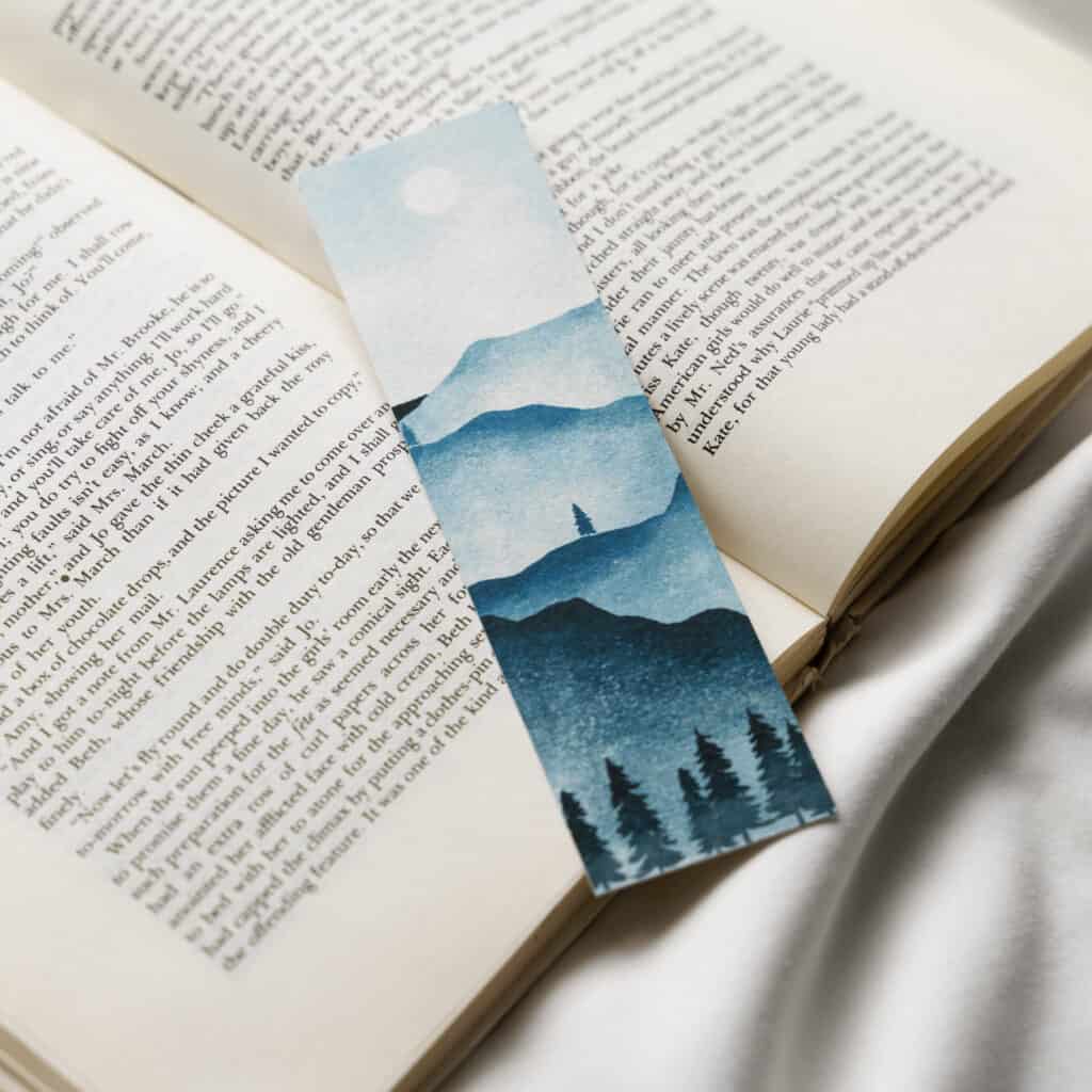 marcador de livros personalizável