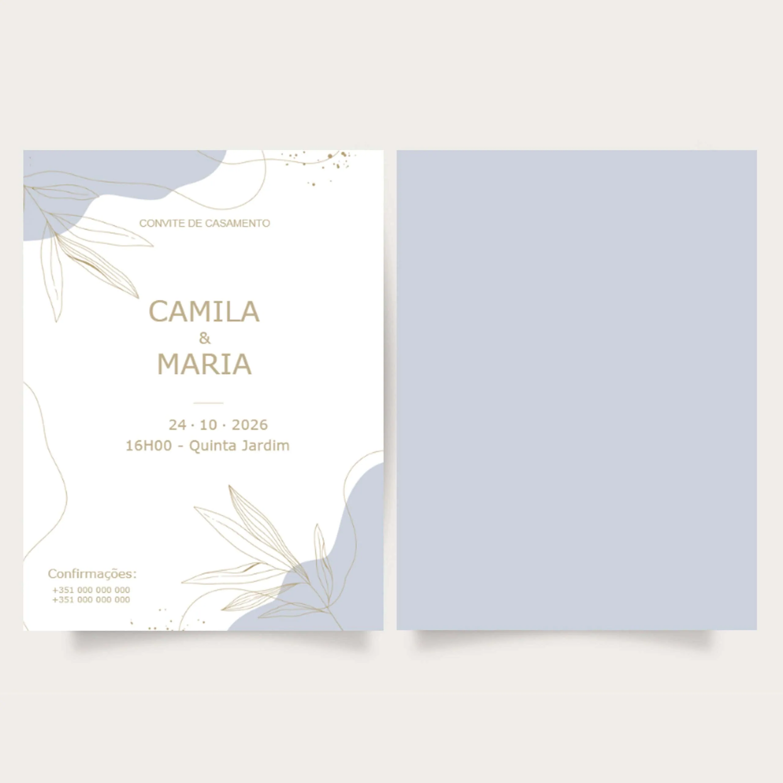 Convite de casamento HappyBooks