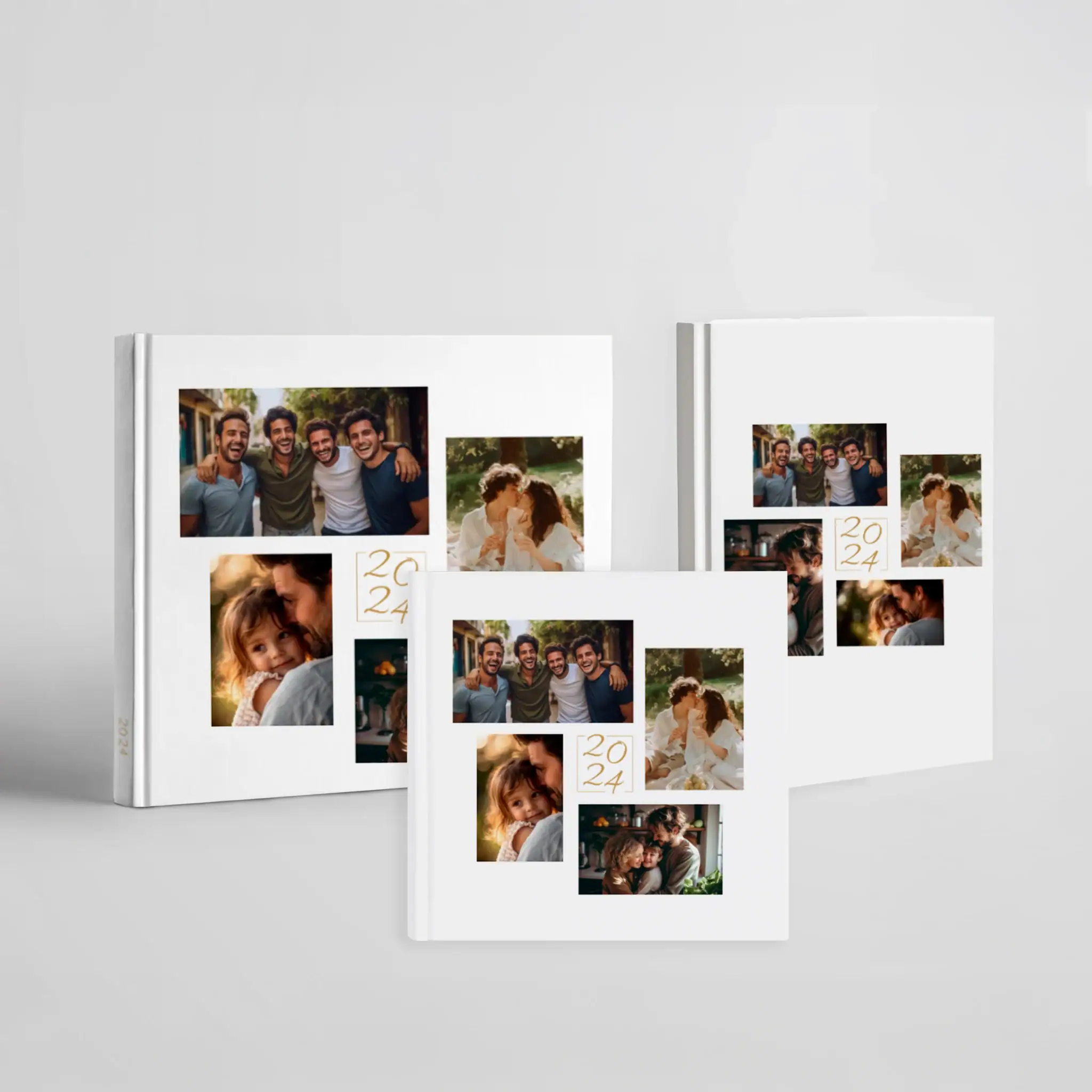 Álbum de fotos para fotografias de 2024