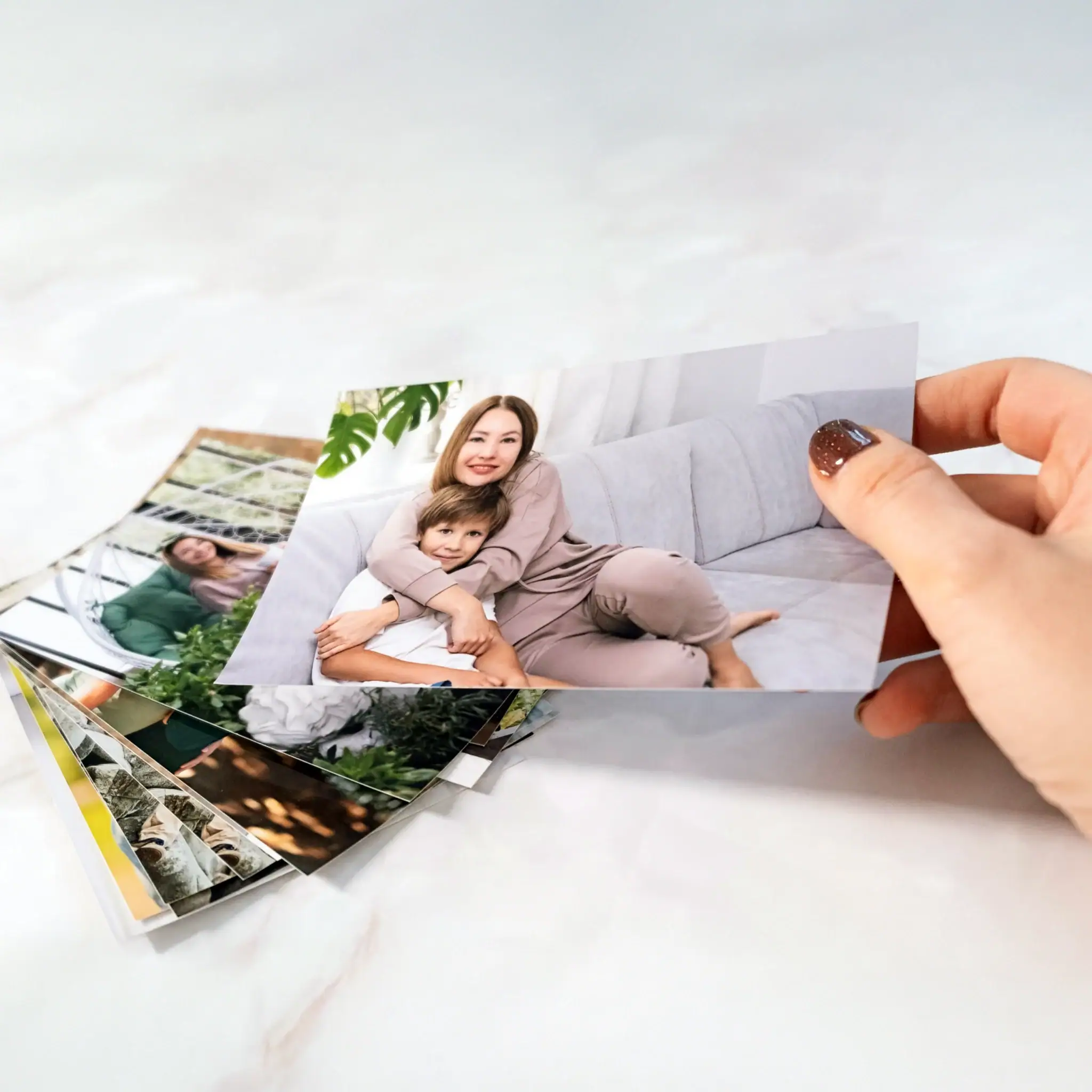 Fotos de família personalizadas, impressões de memórias especiais, álbuns de lembranças para presentes emocionantes.