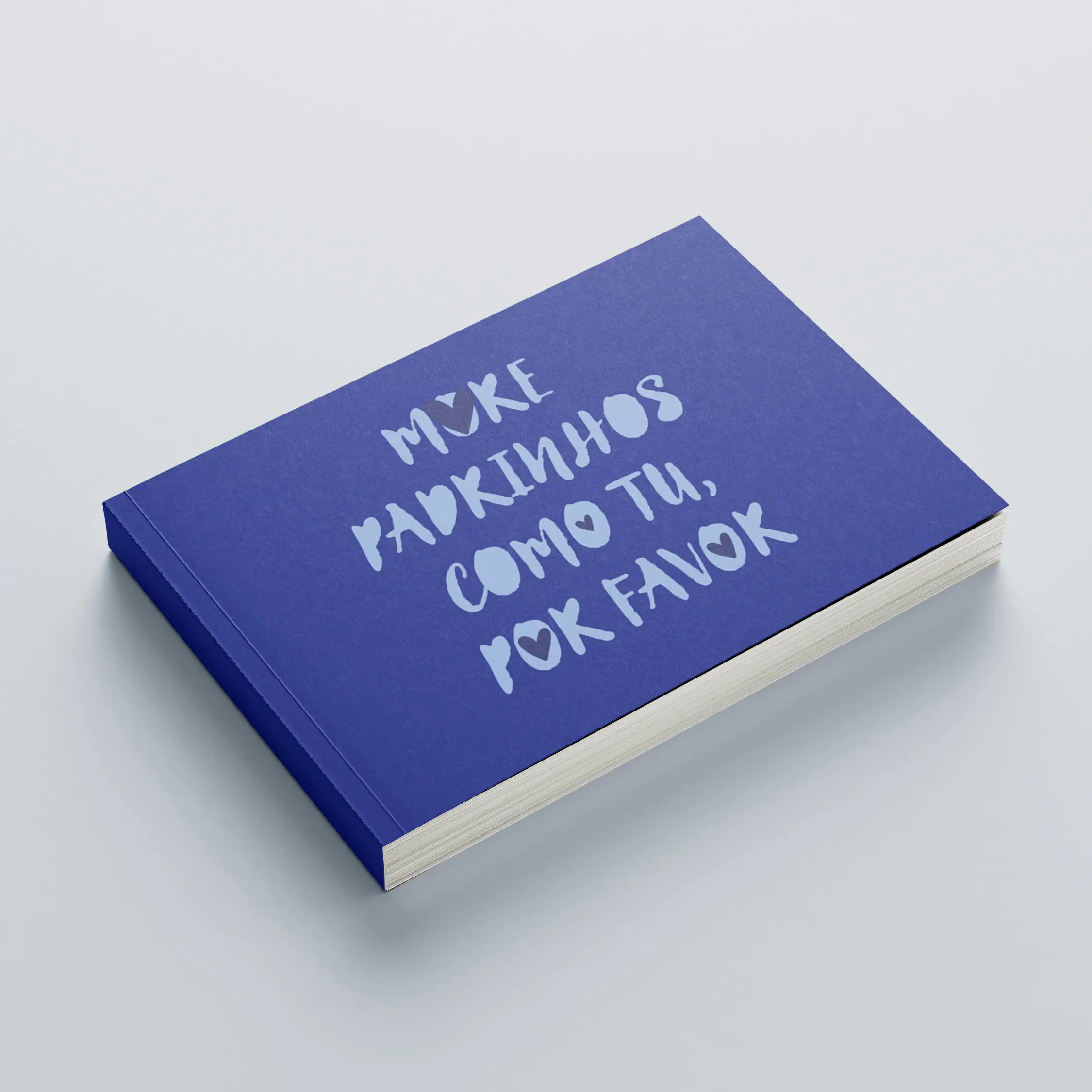 PadrinhosComoTu_CapaFlex_Horizontal Apa com mensagem motivacional sobre livros e leitura, azul vibrante, design moderno e inspirador.